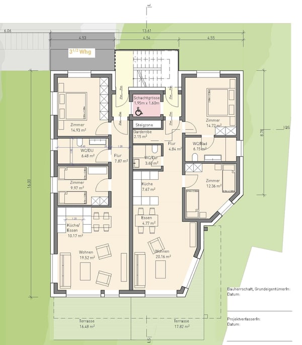 Erstwohnsitz | Neubau am Stalden | 3.5 Zimmerwohnung | EG Ost 6