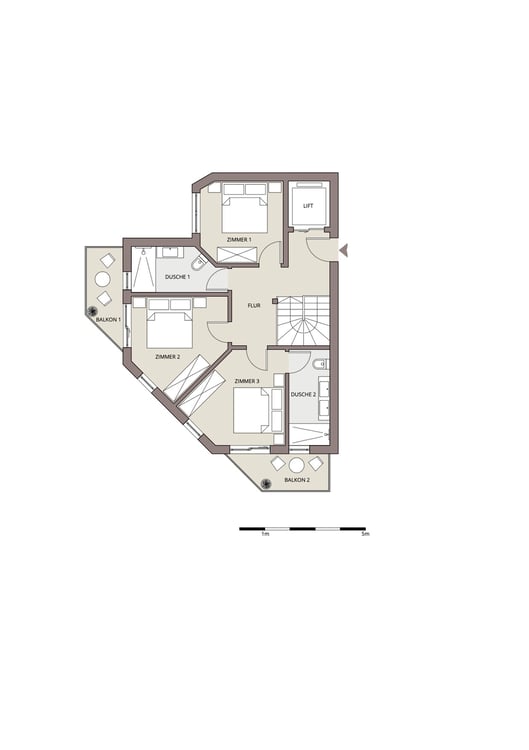 Erstwohnung | Neubau 1660 | 4.5-Zimmerwohnung Duplex-Attika 3