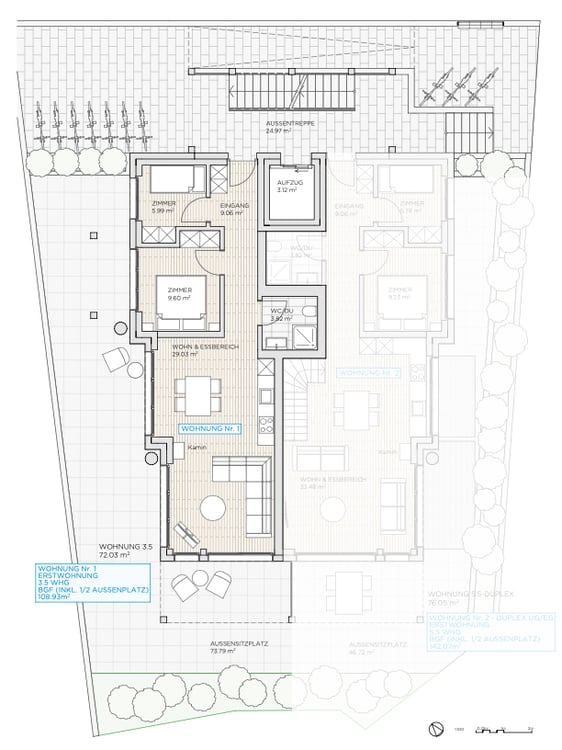 Erstwohnsitz | Neubau Chalet Leni | 3.5 Zimmerwohnung EG 9
