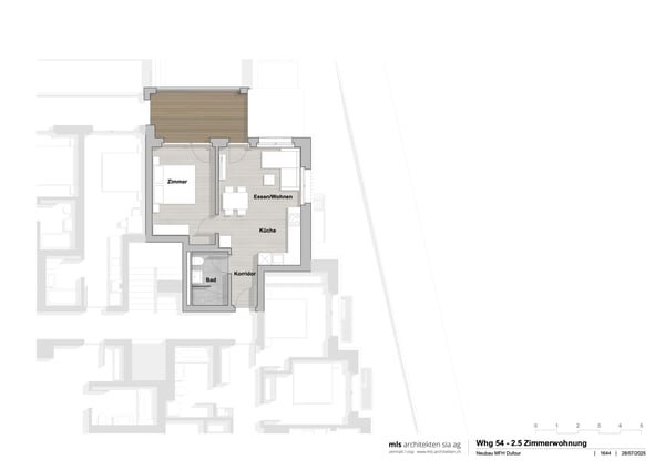 Neubau z'Dufour | 2.5 Zimmerwohnung |3. OG |Erstwohnsitz 11