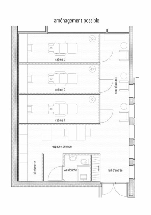 LOCAL COMMERCIAL NEUF A SION DANS LE CHARMANT QUARTIER DE PLATTA 4