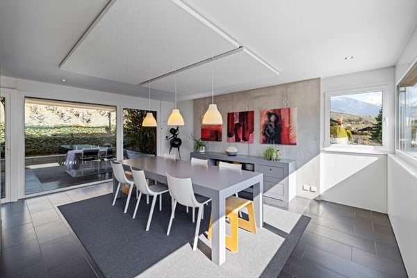 MAGNIFIQUE VILLA CONTEMPORAINE 2 PCES ½ DE 250 M2 AU COEUR DES VIGNES À NOËS (SIERRE) 11