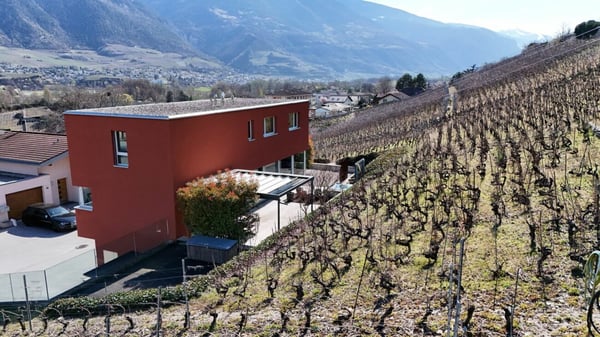 MAGNIFIQUE VILLA CONTEMPORAINE 2 PCES ½ DE 250 M2 AU COEUR DES VIGNES À NOËS (SIERRE) 3