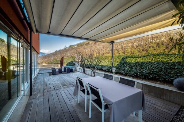 MAGNIFIQUE VILLA CONTEMPORAINE 2 PCES ½ DE 250 M2 AU COEUR DES VIGNES À NOËS (SIERRE) 34