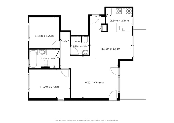 Spacieux 1 pièces 1/2 en rez-de-jardin de 107 m² 18