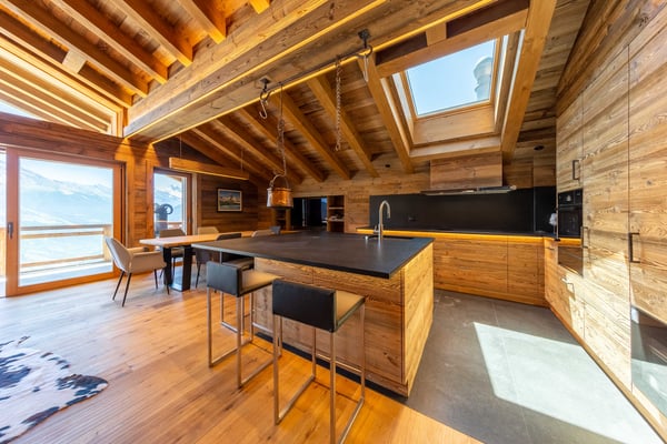 Luxueux appartements ski-in ski-out avec vue panoramique