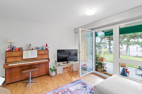 Bel appartement de 1.5 pièces à Pully Sud avec jardin et vue 5