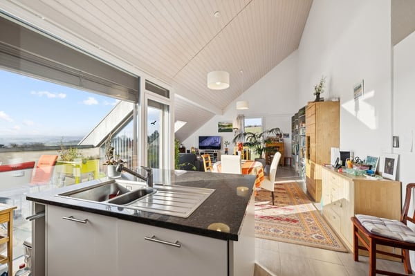 Lumineux attique de 1.5 pièces aux portes de Lausanne 2