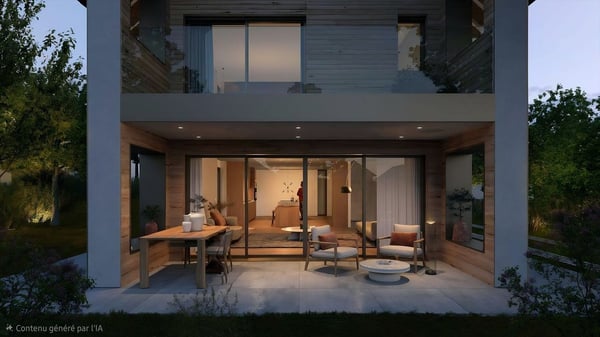 Permis en force - Sublime villa d'architecte 2