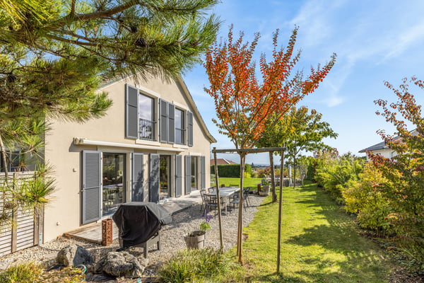 Villa individuelle avec vue panoramique sur le lac Léman 2