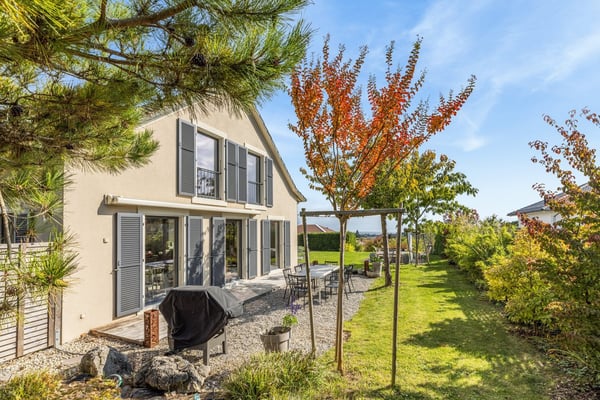 Villa individuelle avec vue panoramique sur le lac Léman 2