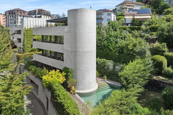 Villa d'architecte avec vue et piscine 3
