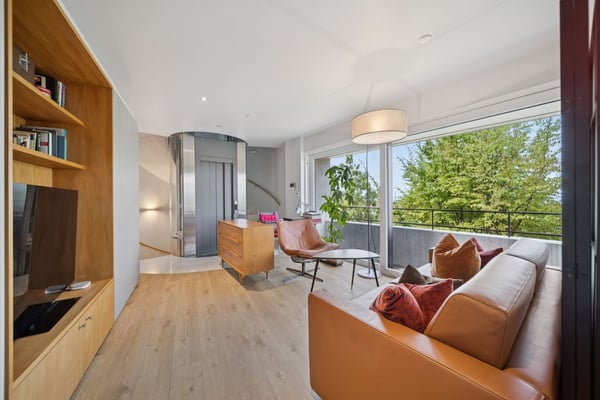 Villa d'architecte avec vue et piscine 9
