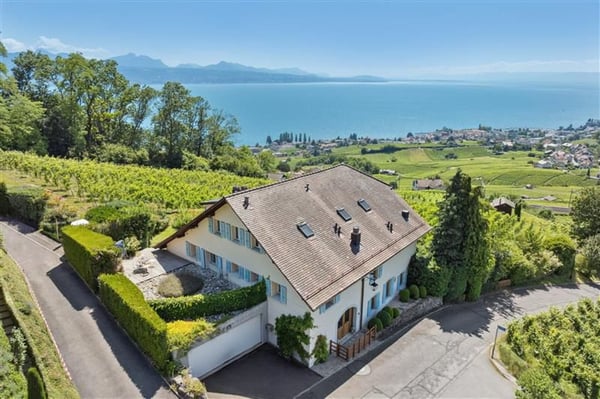 Au coeur des vignes, une maison vigneronne d'exception face au Léman 5