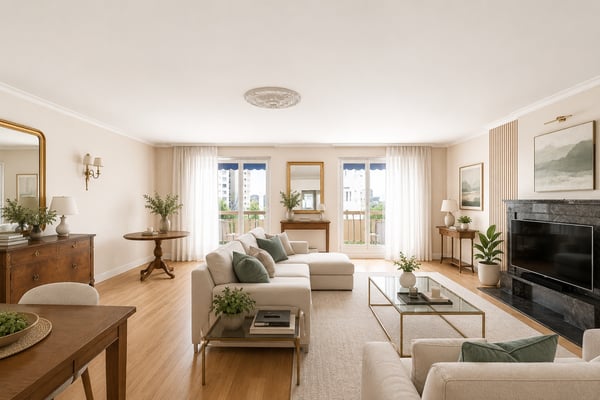 Spacieux appartement à rénover au centre de Chailly 1
