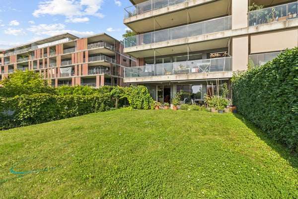 Lumineux 3.5 pièces avec 100 m² de jardin. 1