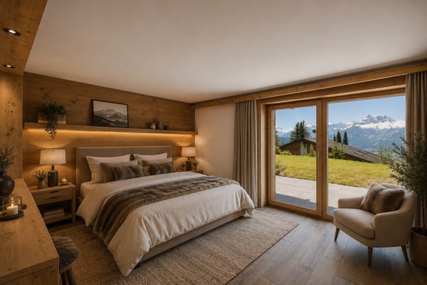 Rare duplex avec jardin, ski-in & ski-out, vue sublime! 3