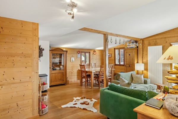 Ma Retraite - Chalet rénové avec jardin au centre de Chesières 9
