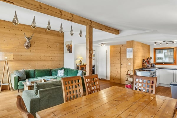 Ma Retraite - Chalet rénové avec jardin au centre de Chesières 7