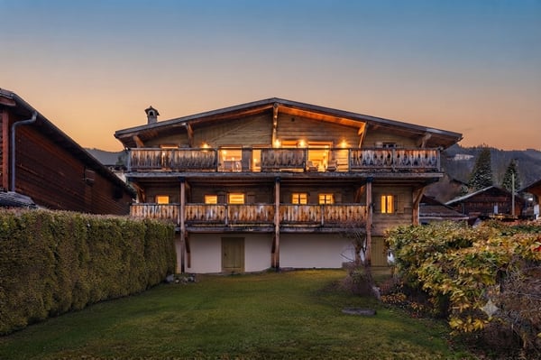 Ma Retraite - Chalet rénové avec jardin au centre de Chesières