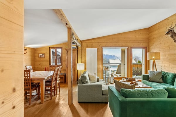 Ma Retraite - Chalet rénové avec jardin au centre de Chesières 8