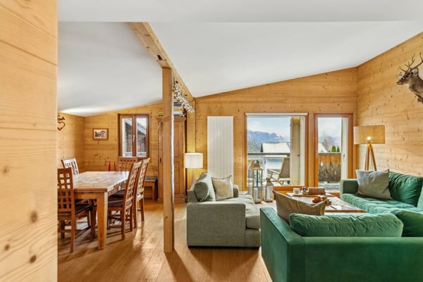 Ma Retraite - Chalet rénové avec jardin au centre de Chesières 8