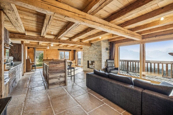 Chalet de charme avec 5 chambres près de Villars sur Ollon