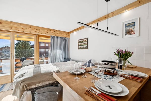 Améthyste 10 - Appartement rénové avec balcon aux Roche Grises 5