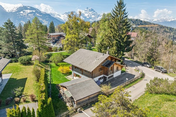 Chalet familial et appartement 3.5p, Barboleuse, Proche transports