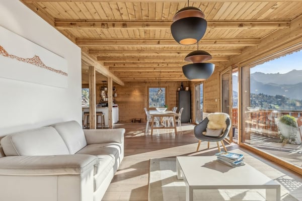 Chalet L'Etoile des Alpes, vue panoramique, proche des commodités 9