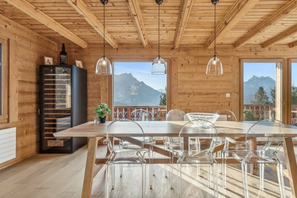 Chalet L'Etoile des Alpes, vue panoramique, proche des commodités 13
