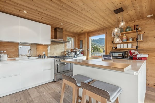 Chalet L'Etoile des Alpes, vue panoramique, proche des commodités 11