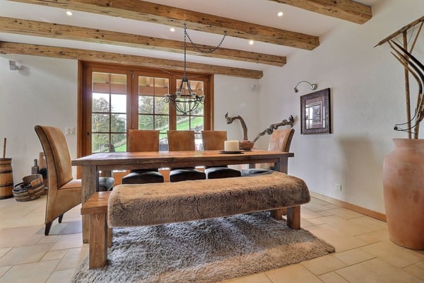 Une Ode à la sérénité, luxueux & spacieux chalet avec vue panorami 1