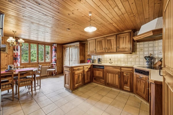 Spacieux chalet de 4 appartements avec vue spectaculaire et grand jard 5