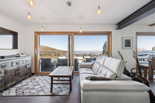 Villa et terrain constructible : calme, nature et vue lac 6