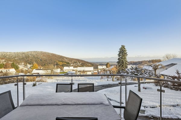 Villa et terrain constructible : calme, nature et vue lac 3