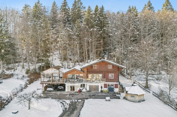 Villa et terrain constructible : calme, nature et vue lac 8