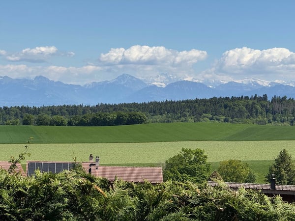 Superbe appartement grand jardin, grande terrasse vue lac et alpes 12