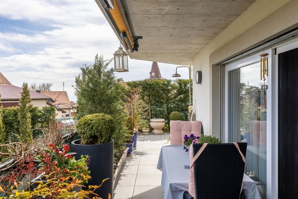 ELEGANT APPARTEMENT GRAND JARDIN,GRANDE TERRASSE VUE ALPES ET LAC 9