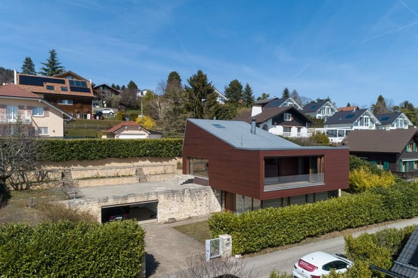 Belle maison d'architecte avec vue sur le bassin Lémanique 2