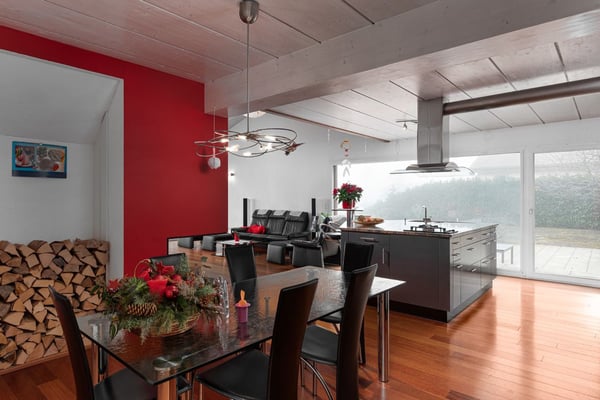 Belle maison d'architecte avec vue sur le bassin Lémanique 7