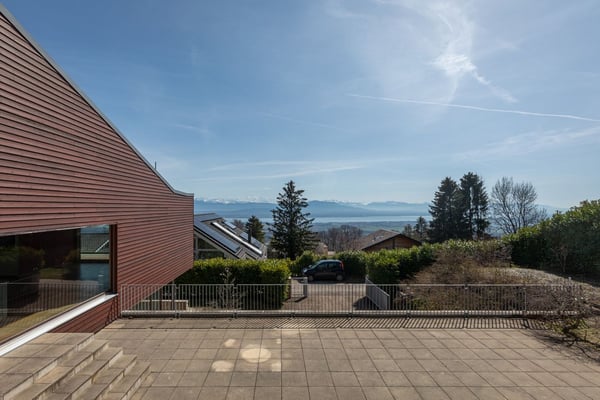 Belle maison d'architecte avec vue sur le bassin Lémanique 3