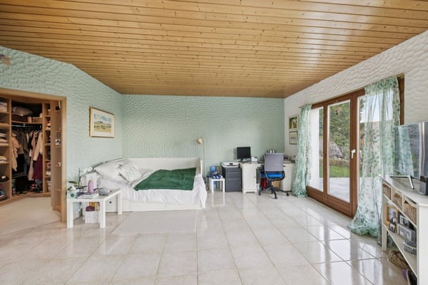 Grande villa vue lac et Alpes 12
