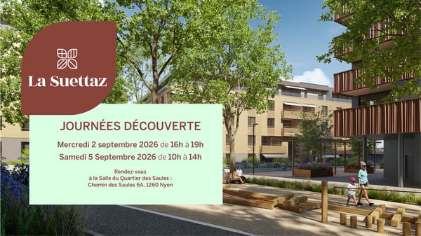 Appartement de 5.5 pièces de 120 m² habitables avec grandes terrasses