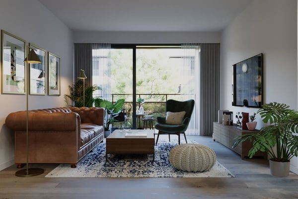 Appartement de 5.5 pièces de 120 m² habitables avec grandes terrasses 2