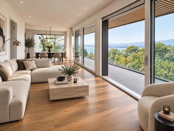 Appartement attique neuf au coeur de Vésenaz 1
