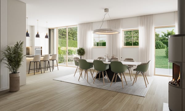 Projet de 3 belles et grandes villas HPE 10