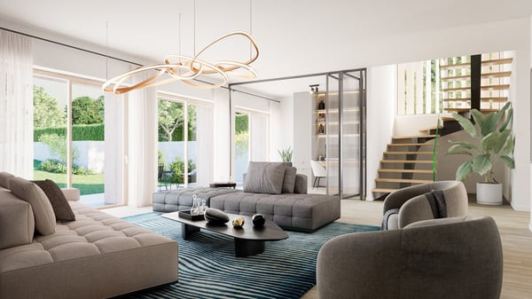Projet de 3 belles et grandes villas HPE 3