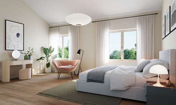 Projet de 3 belles et grandes villas HPE 6