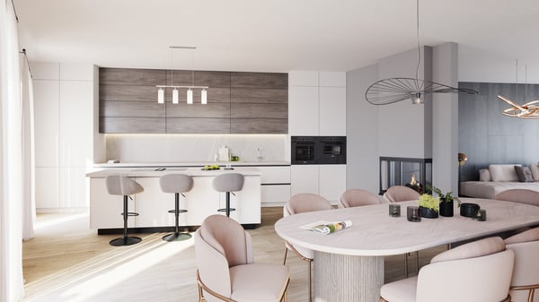 Projet de 3 belles et grandes villas HPE 2